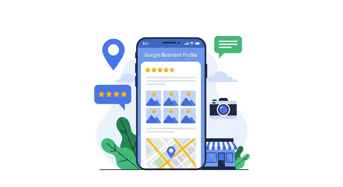 blog/google business profile optimization illustration